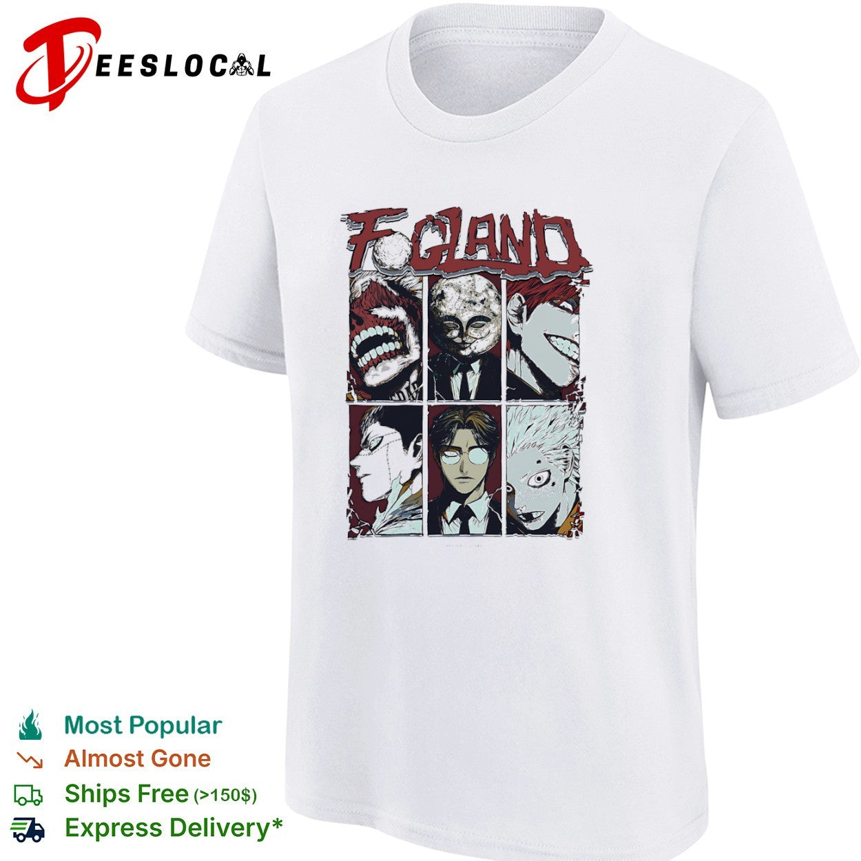 FOGLAND Jujutsu Kaisen Satoru Gojo Suguru Geto Mahito Hanami Jogo Dagon anime shirt