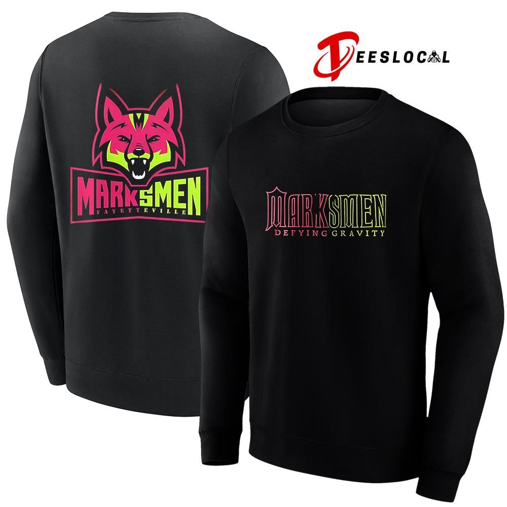 Fayetteville Marksmen defying gravity Wicked Night shirt