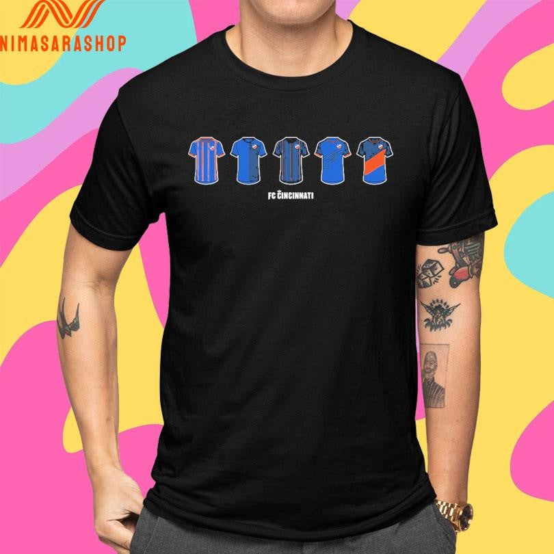 Fc Cincinnati Jersey Retrospective Shirts
