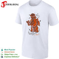 Fozzie Bear wocka rocka rock n roller coaster muppet tie shirt