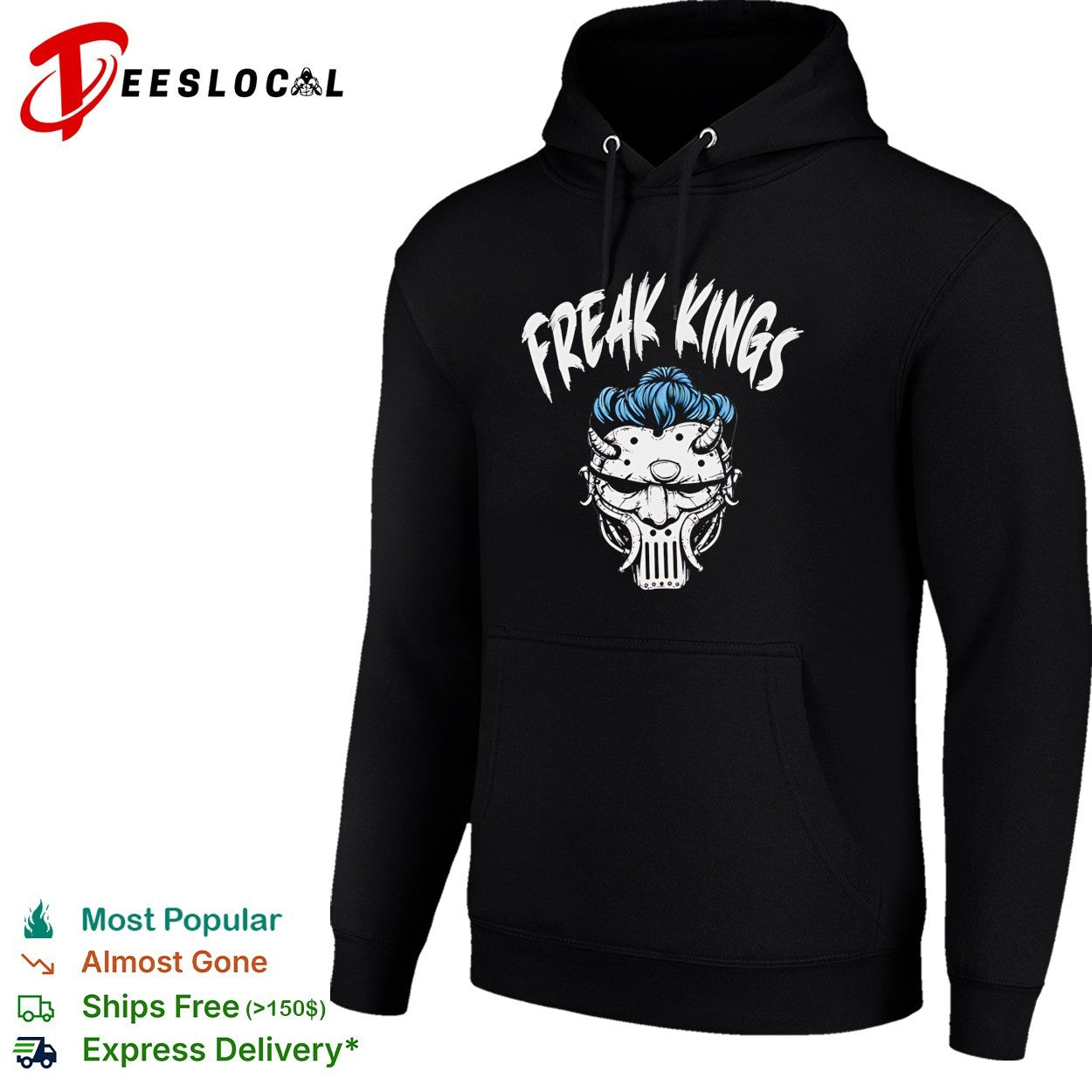 Freak Kings horned skull shirt