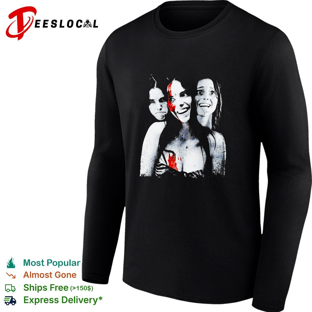 Freaky Nikki Freeman Obsession Horror Distressed Gothic trio shirt