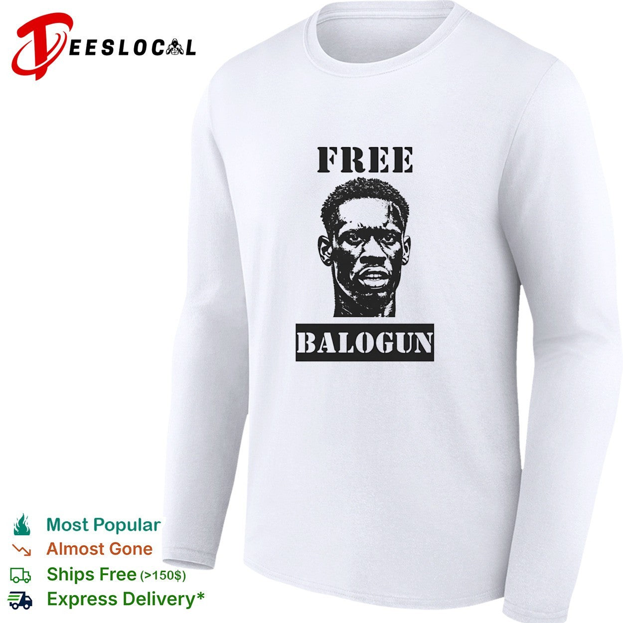 Free Balogun portrait shirt
