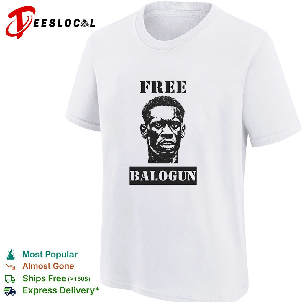 Free Balogun portrait shirt