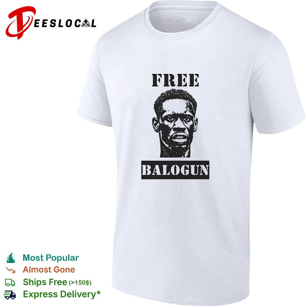 Free Balogun portrait shirt
