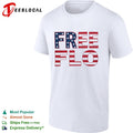 Free Flo USA flag shirt