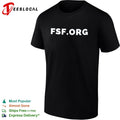 Fsforg Free Software Foundation shirt