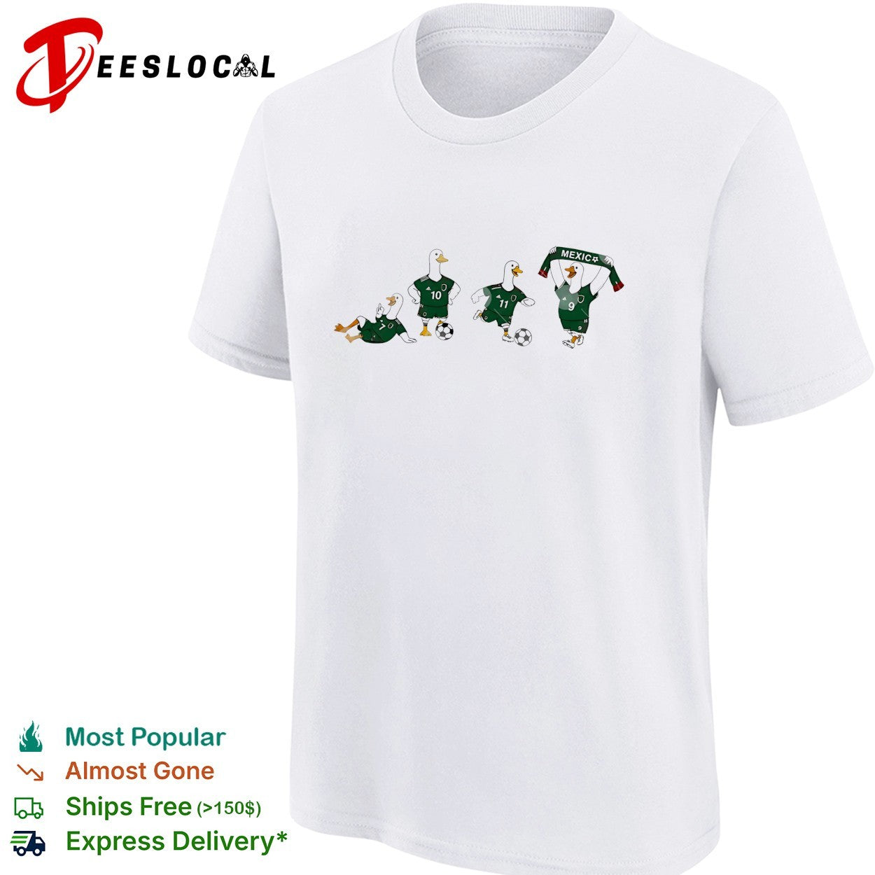 Funny Goose Mexico Soccer 2026 shirt