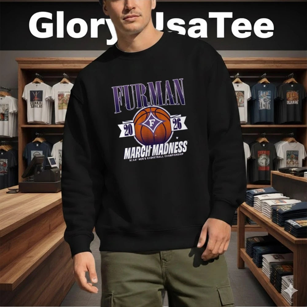 Furman Paladins MBB 2026 March Madness NCAA Men’s Basketball Championship Shirt
