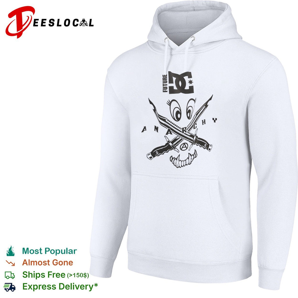 Future DC Anarchy Cartoon Eyes Crossed Knives Anarchy shirt