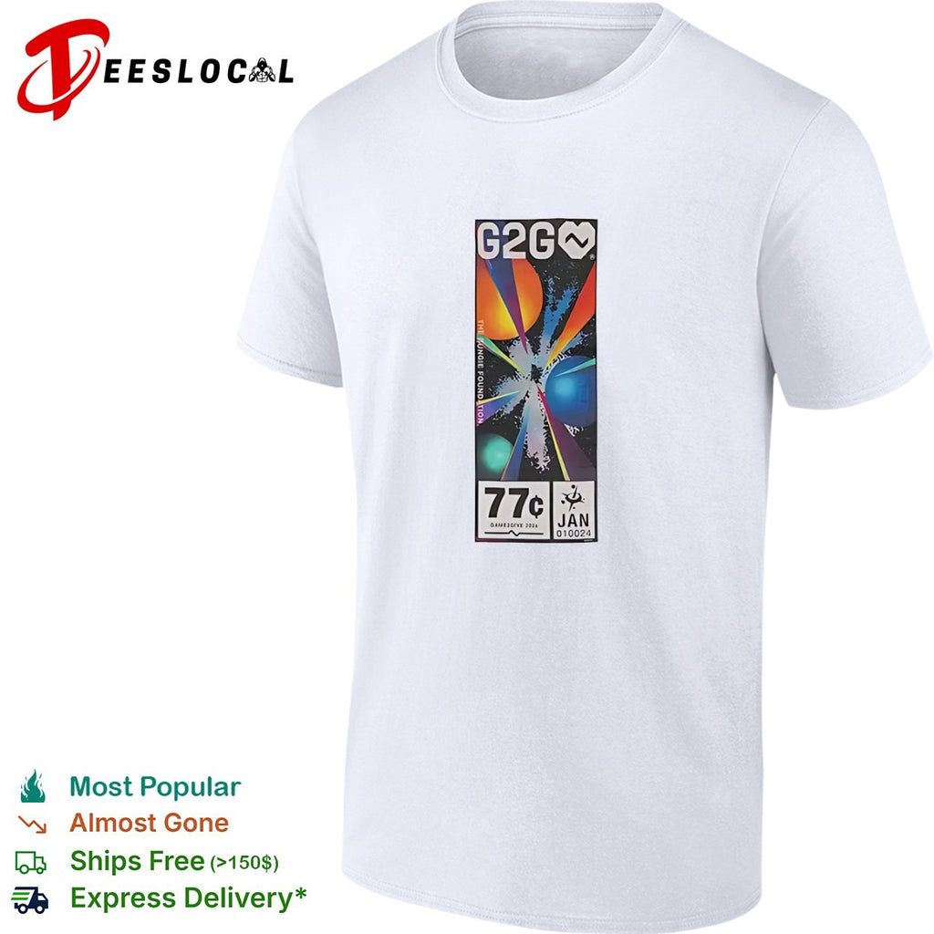 G2G The Bungie Foundation 77c Game2Give 2024 Jan 010024 Cosmic Planets shirt
