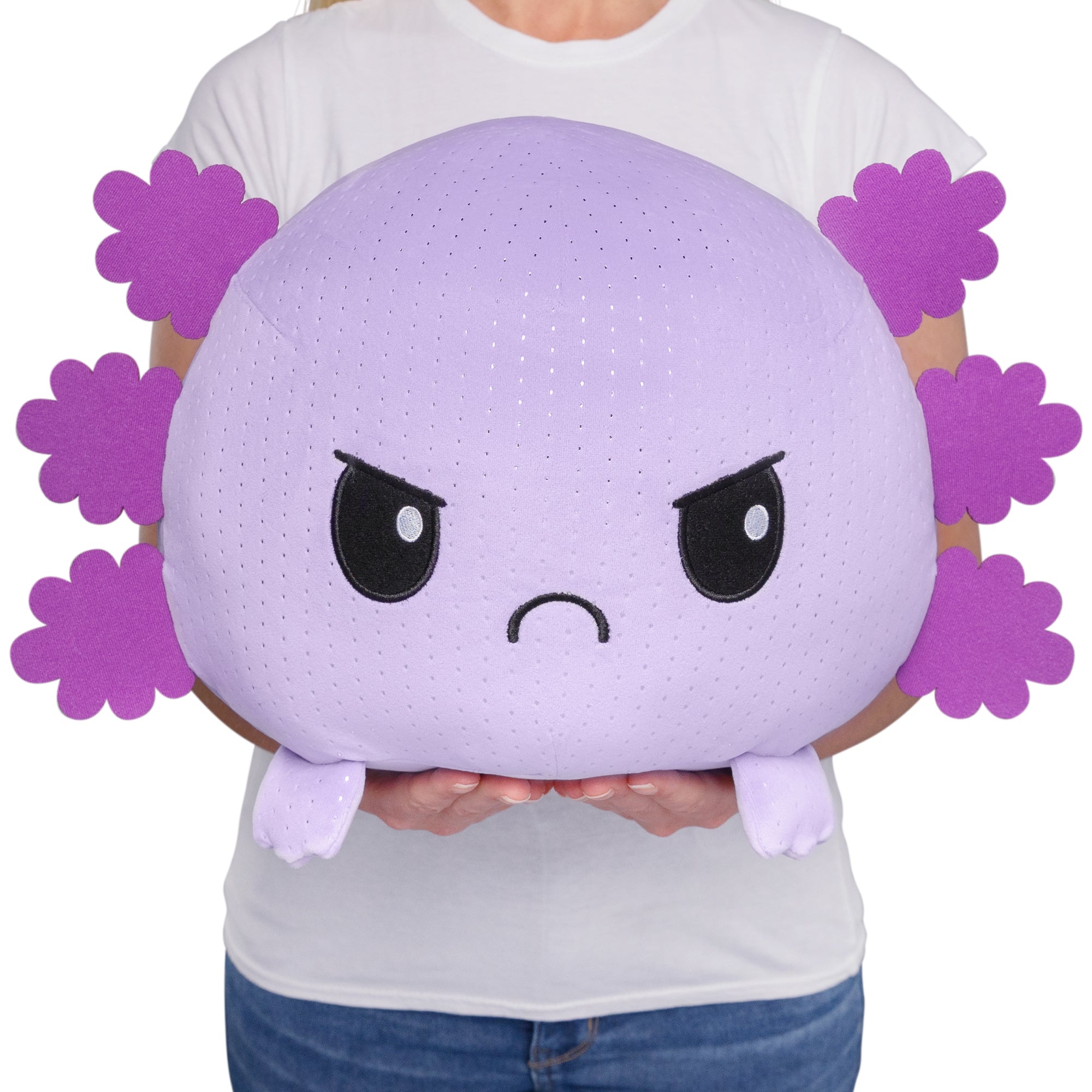 TeeTurtle Giant Moody Axolotl Plushie