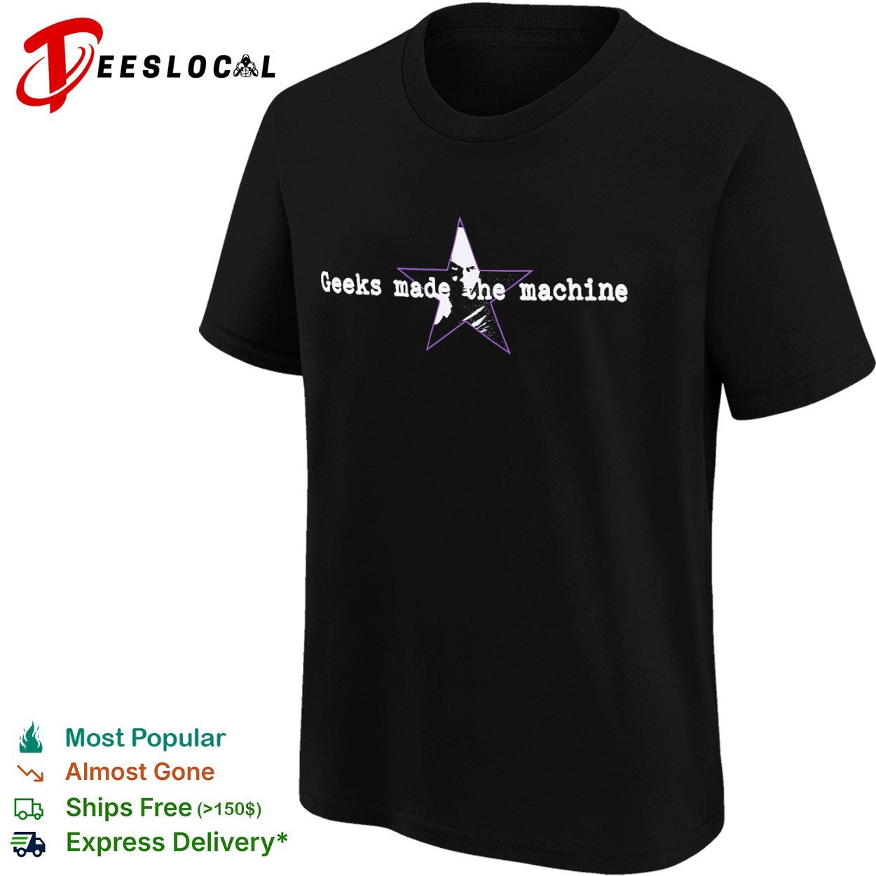 Geeks made the machine shirt