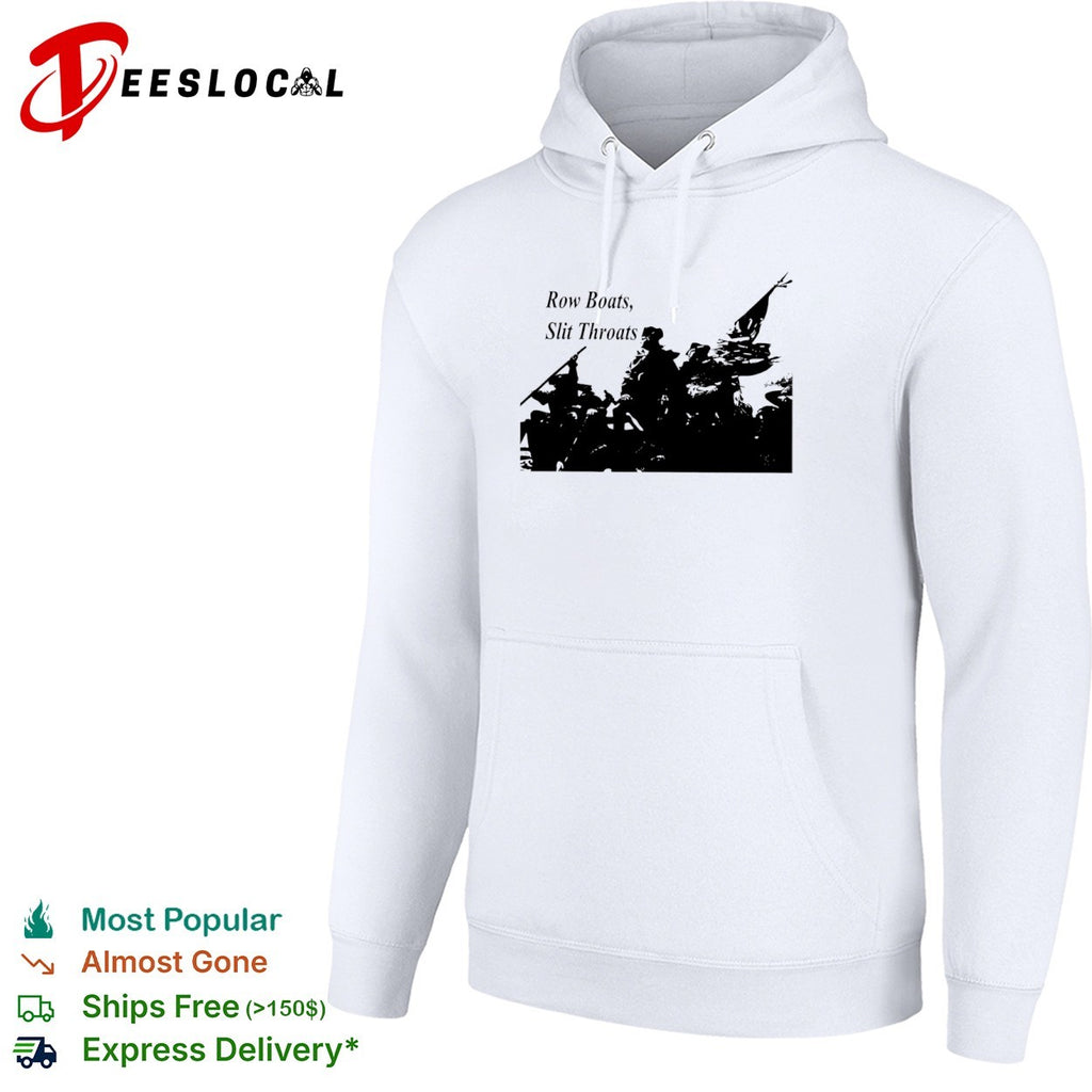 George Washington Delaware Crossing Row Boats Slit Throats shirt