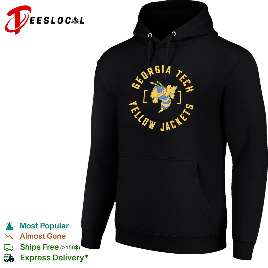 Georgia Tech Yellow Jackets wasp logo retro shirt