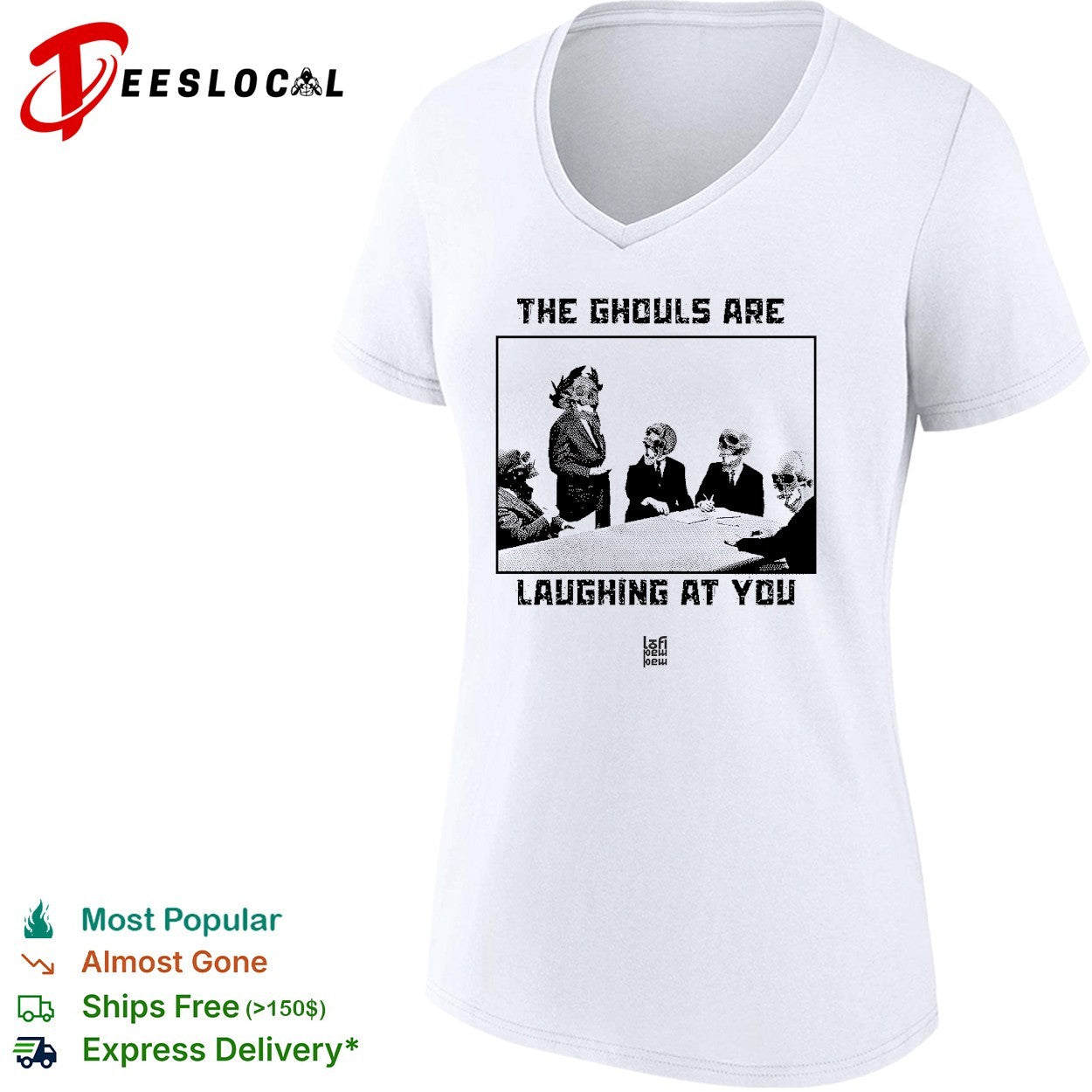 Ghouls laughing at you skeletons board meeting shirt