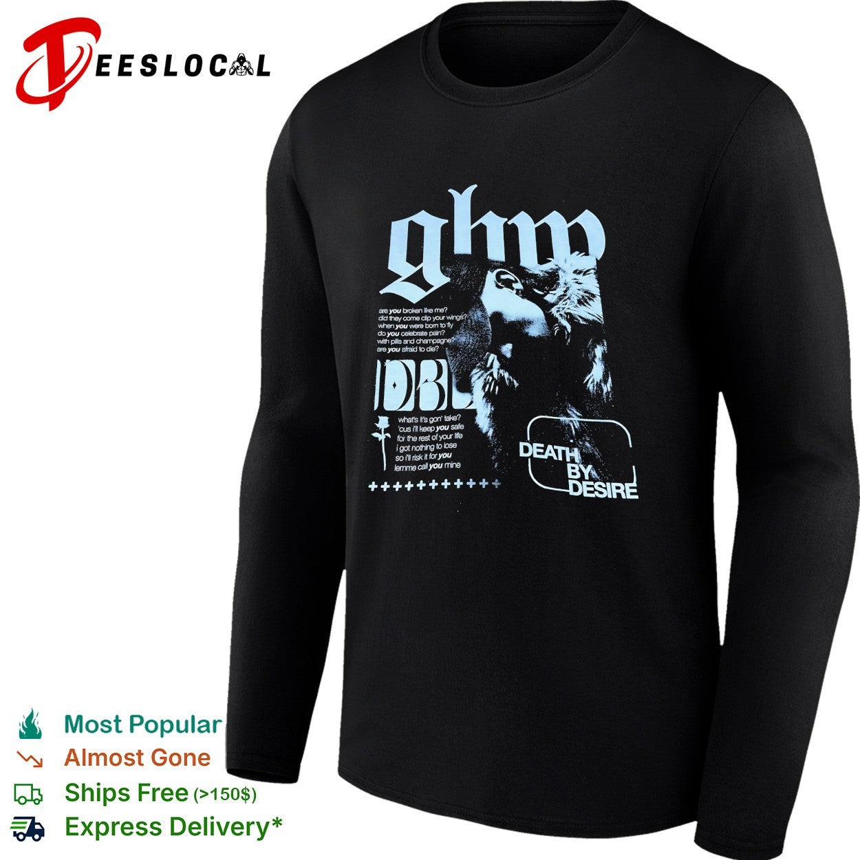Ghp death by desire are you broken like me shirt