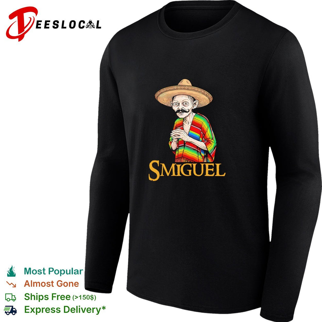 Goblin wearing Smiguel sombrero poncho shirt