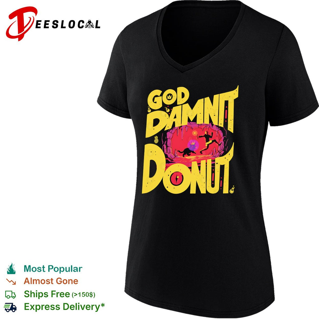 God Damnit Donut Carl and Donut Dungeon Crawler Carl book series shirt