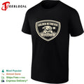 Golden retriever swimming club swim retrieve repeat badge shirt