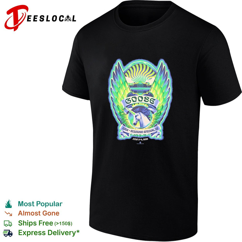 Goose The Band Saratoga Springs New York On July 3 And 4 2026 shirt