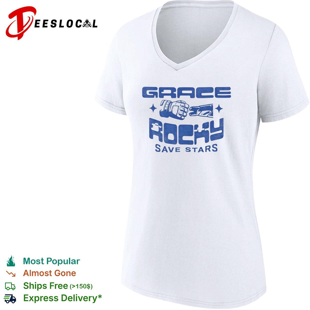 Grace and Rocky fist bump Project Hail Mary shirt