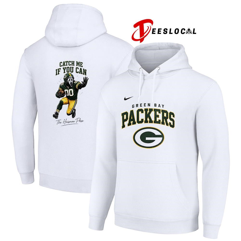 Green Bay Packers Ghostface catch me if you can the Heisman pose shirt