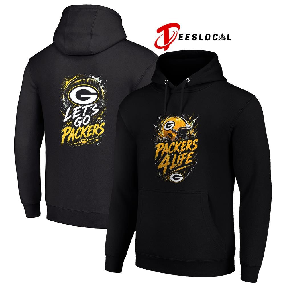 Green Bay Packers x fan 4 life graphic shirt