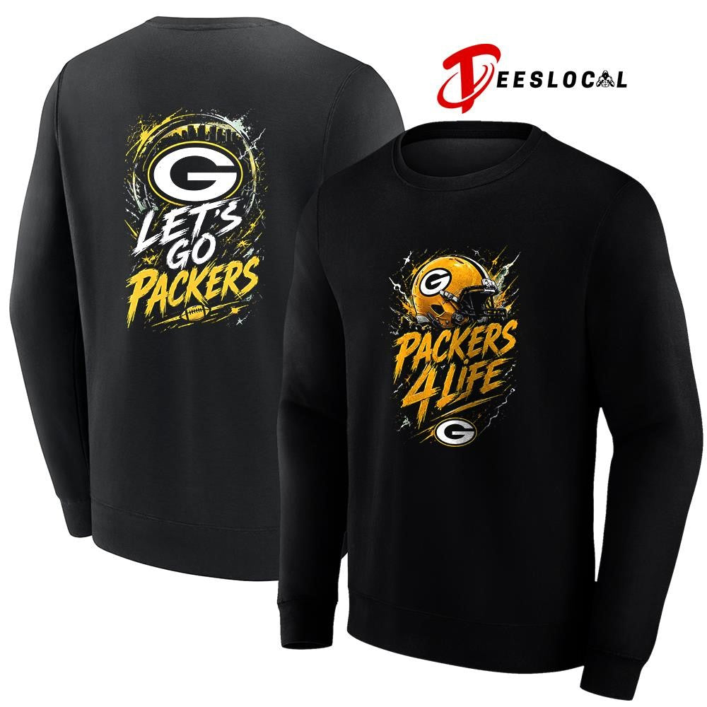 Green Bay Packers x fan 4 life graphic shirt