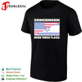 Grimgrimgrim burn these flags USA Israel shirt