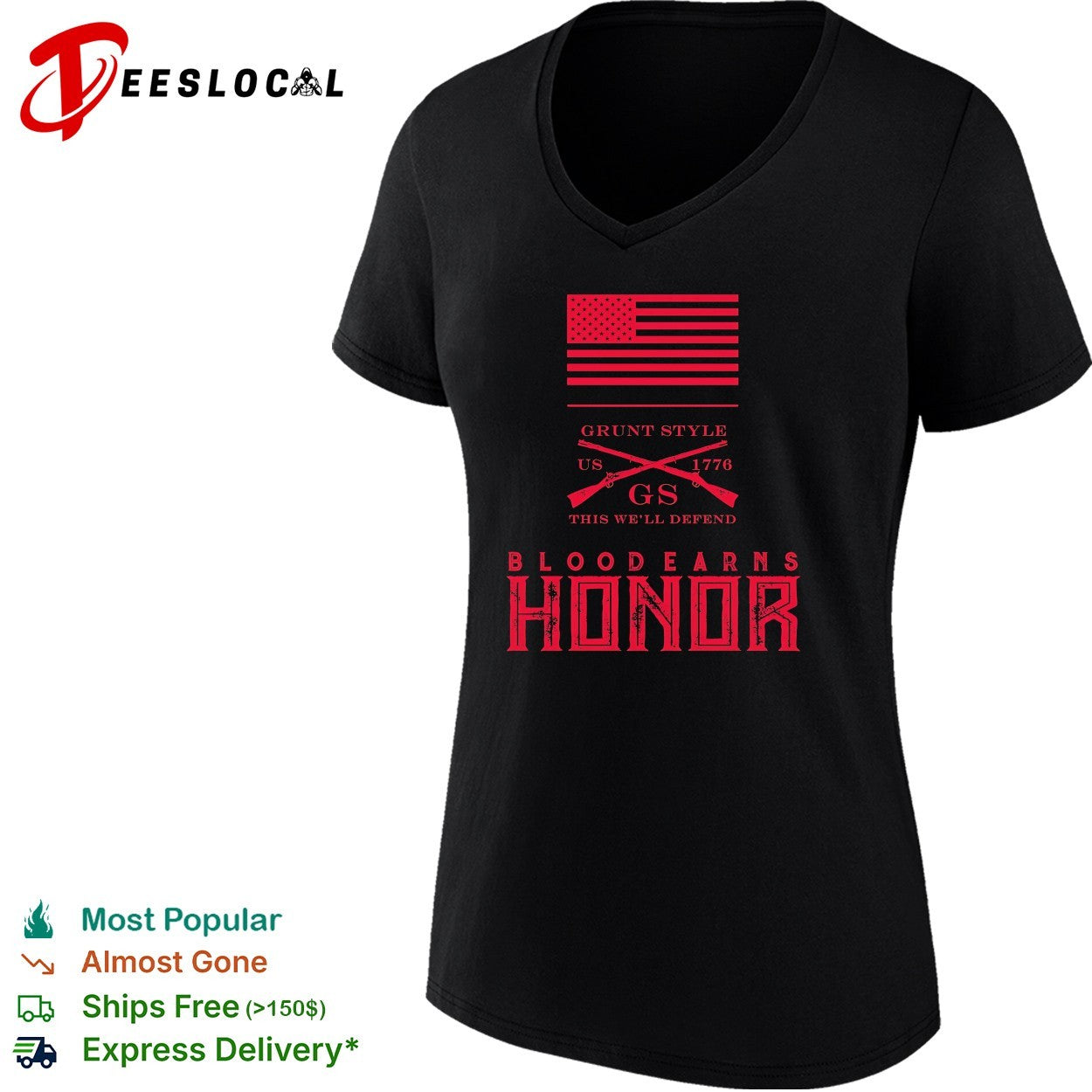 Grunt Style blood earns honor shirt