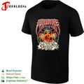 Guillotine Death Metal Grim Reaper Crystal Ball Skull shirt