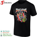 Guillotine Heavy Metal Skeleton Warrior with Orc Head Fantasy shirt