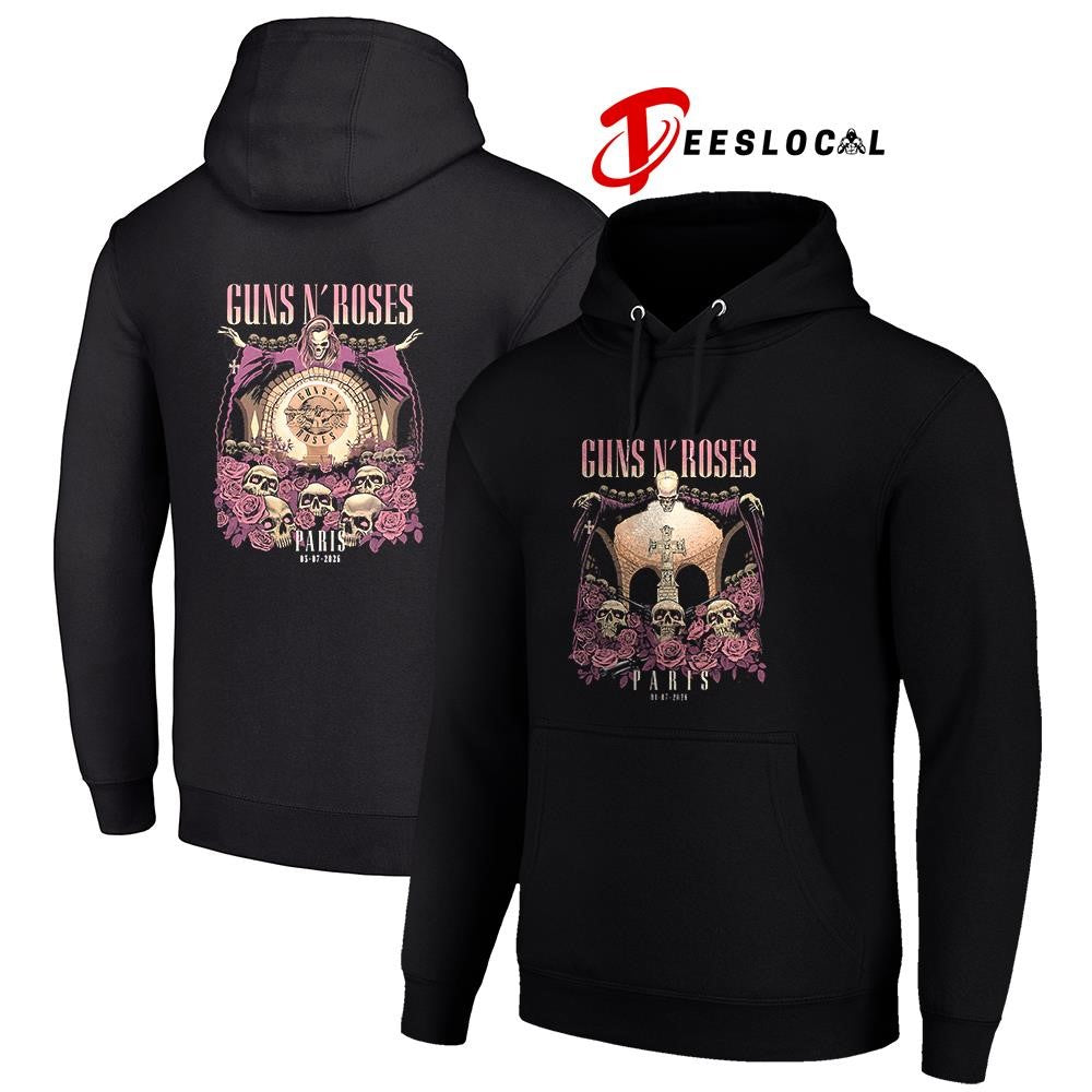 Guns N Roses Paris France Accor Arena poster shirt