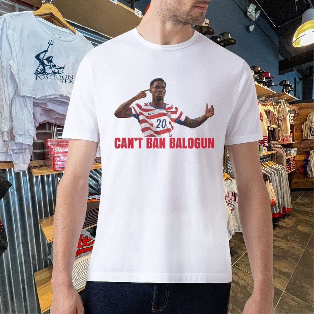 Can’t Ban Balogun Usmnt Soccer Fan Gear T-shirt