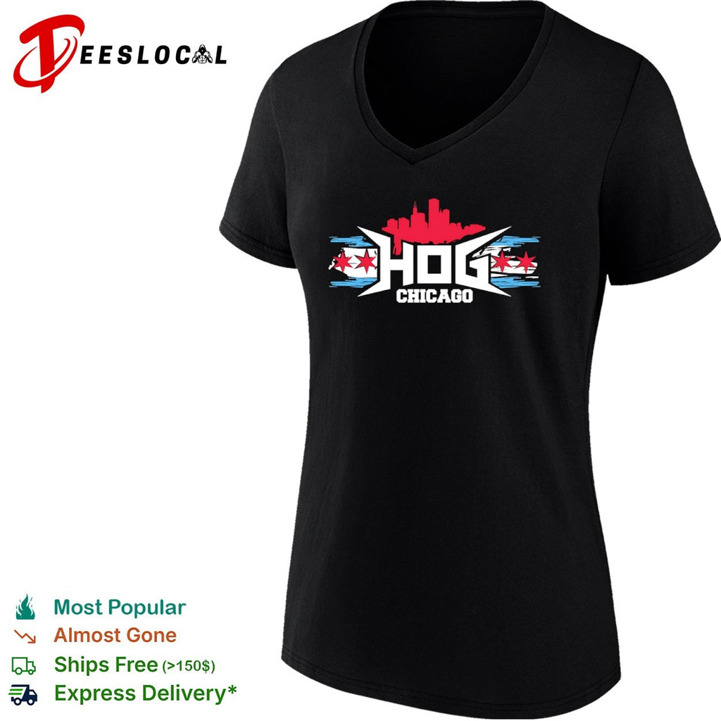 HOG Chicago Skyline Logo shirt