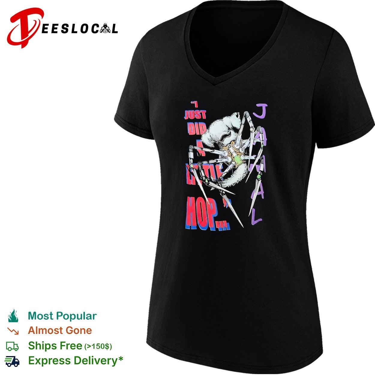 Hammerhead shark mechanical spider creature shirt