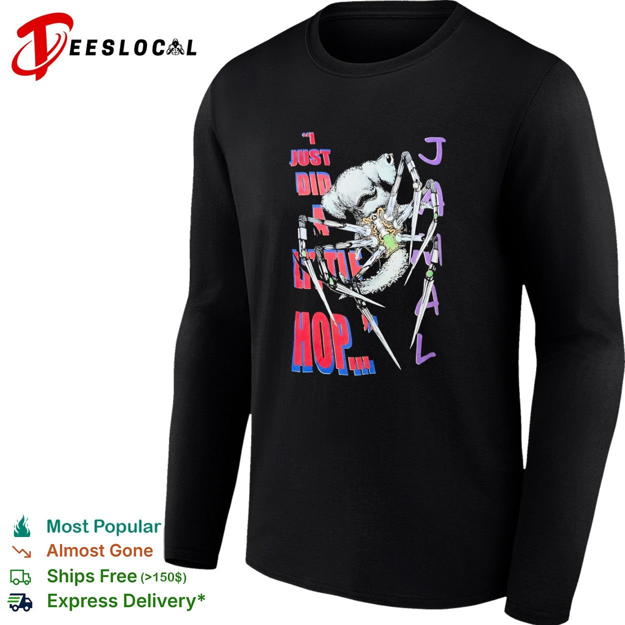 Hammerhead shark mechanical spider creature shirt