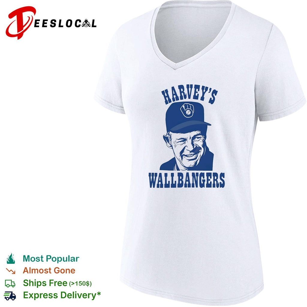 Harvey’s Wallbangers Milwaukee Brewers Harvey Kuenn shirt