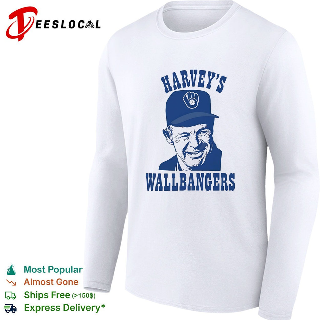 Harvey’s Wallbangers Milwaukee Brewers Harvey Kuenn shirt