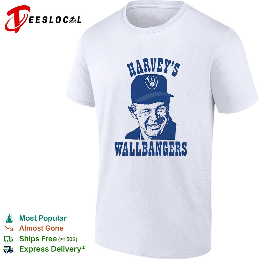 Harvey’s Wallbangers Milwaukee Brewers Harvey Kuenn shirt