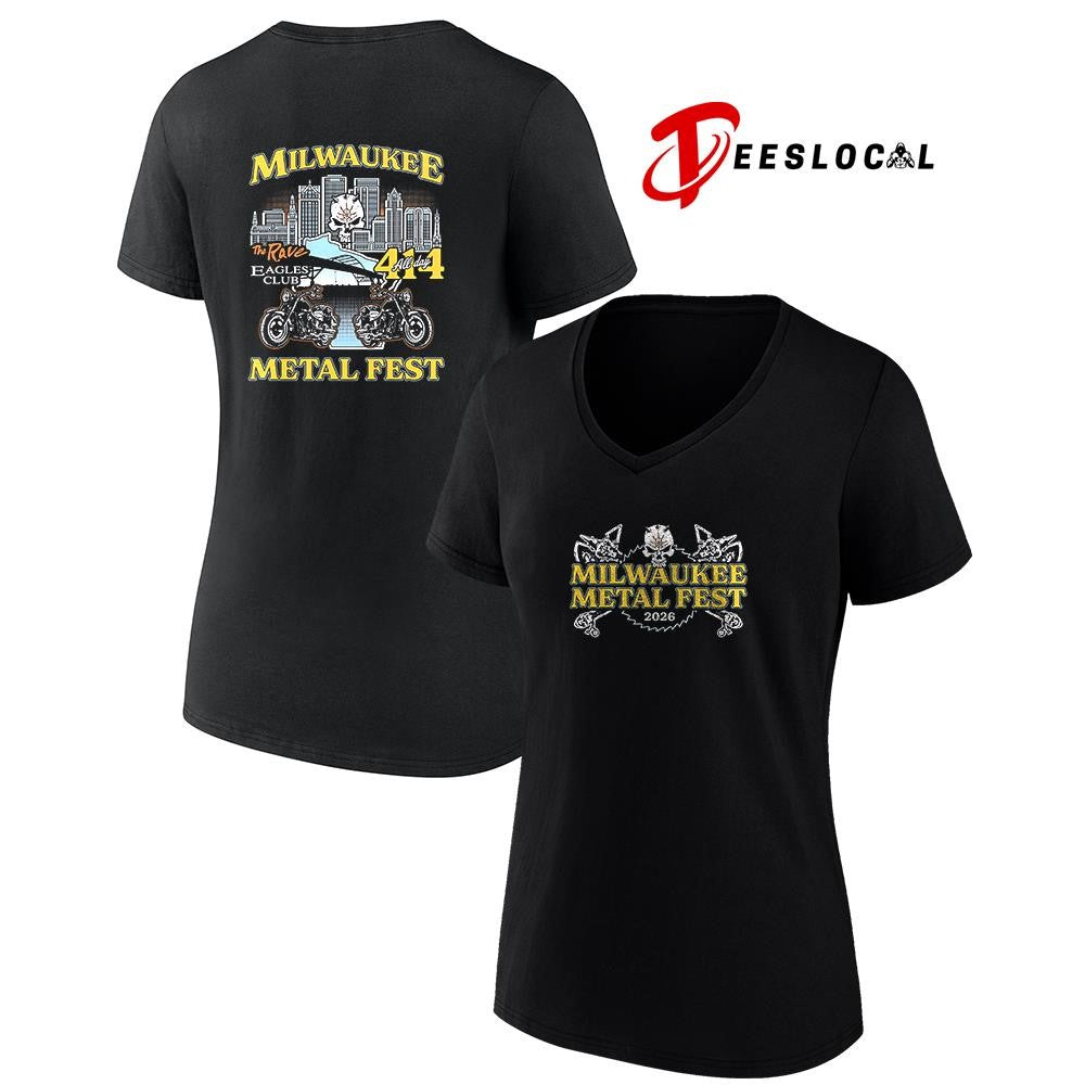 Hatebreed Milwaukee Metal fest the rave all day 414 shirt