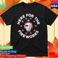 Here For The Fireworks 2026 Giveaway Nationals Patriotic Shirt