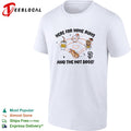 Here for home runs and the hot dogs San Francisco Giants shirt
