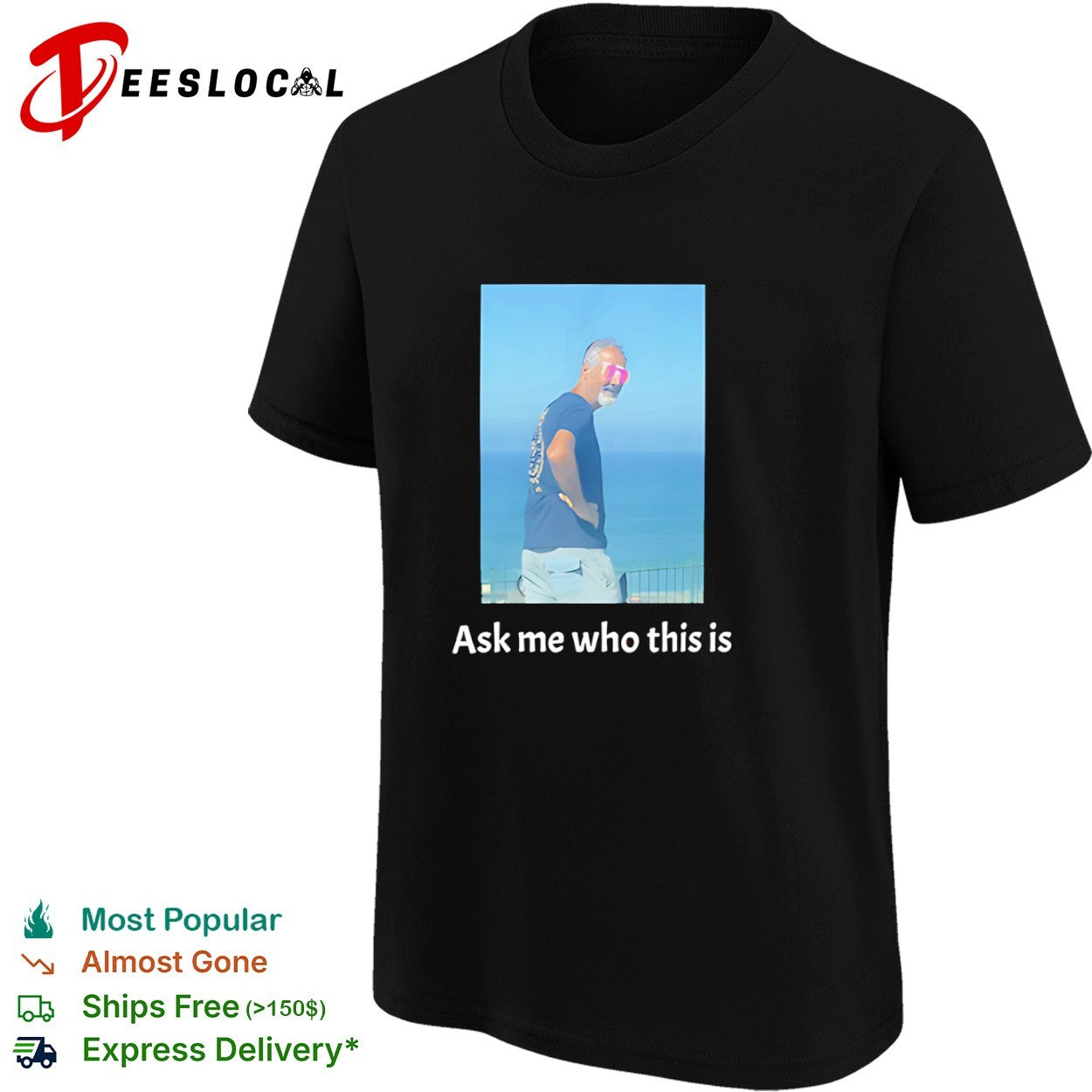 Hideo Kojima ask me who this is shirt