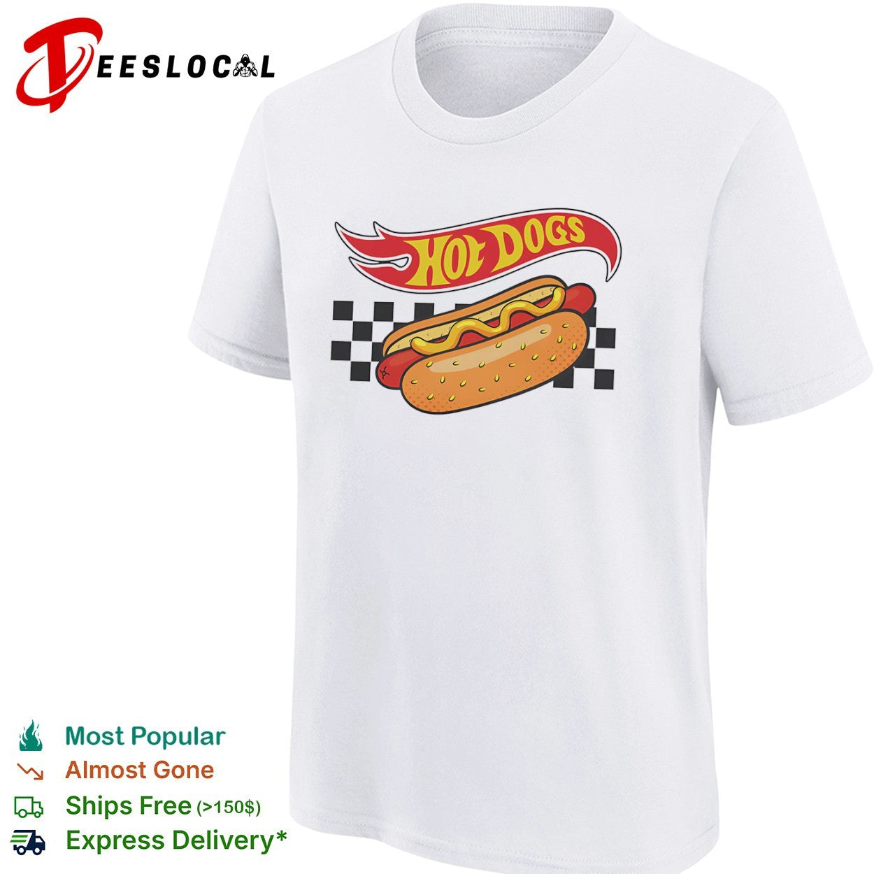 dogs checkerboard shirt