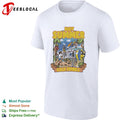 summer cold drinks beach volleyball vintage shirt