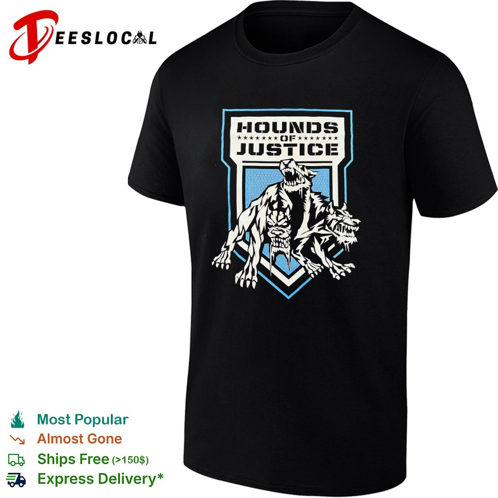 Hounds of Justice logo shirt