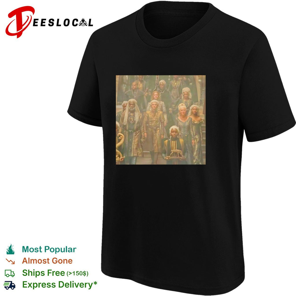House of the Dragon cast group shirt