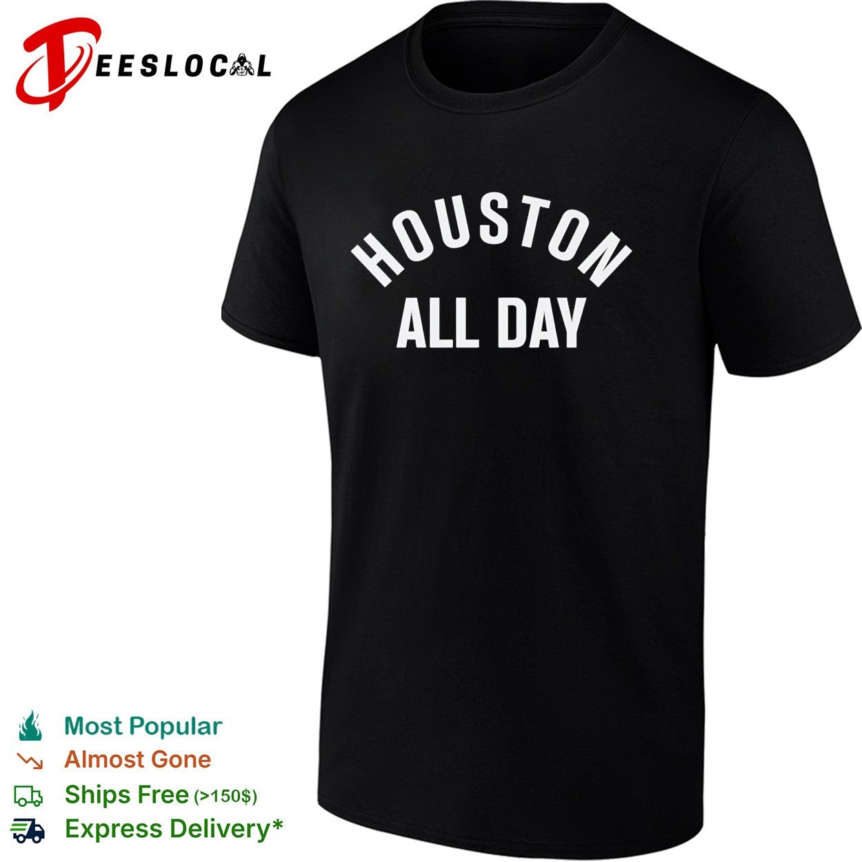 Houston Astros baseball all day shirt